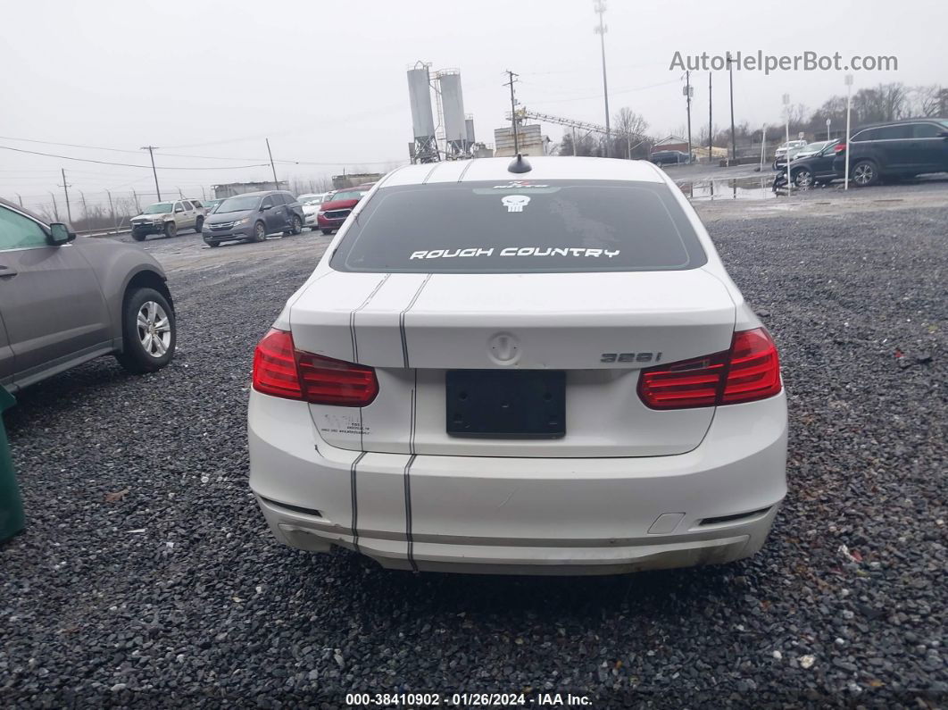 2013 Bmw 328i   White vin: WBA3C1C54DF441907