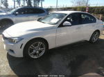 2014 Bmw 3 Series 328i White vin: WBA3C1C54EK106753