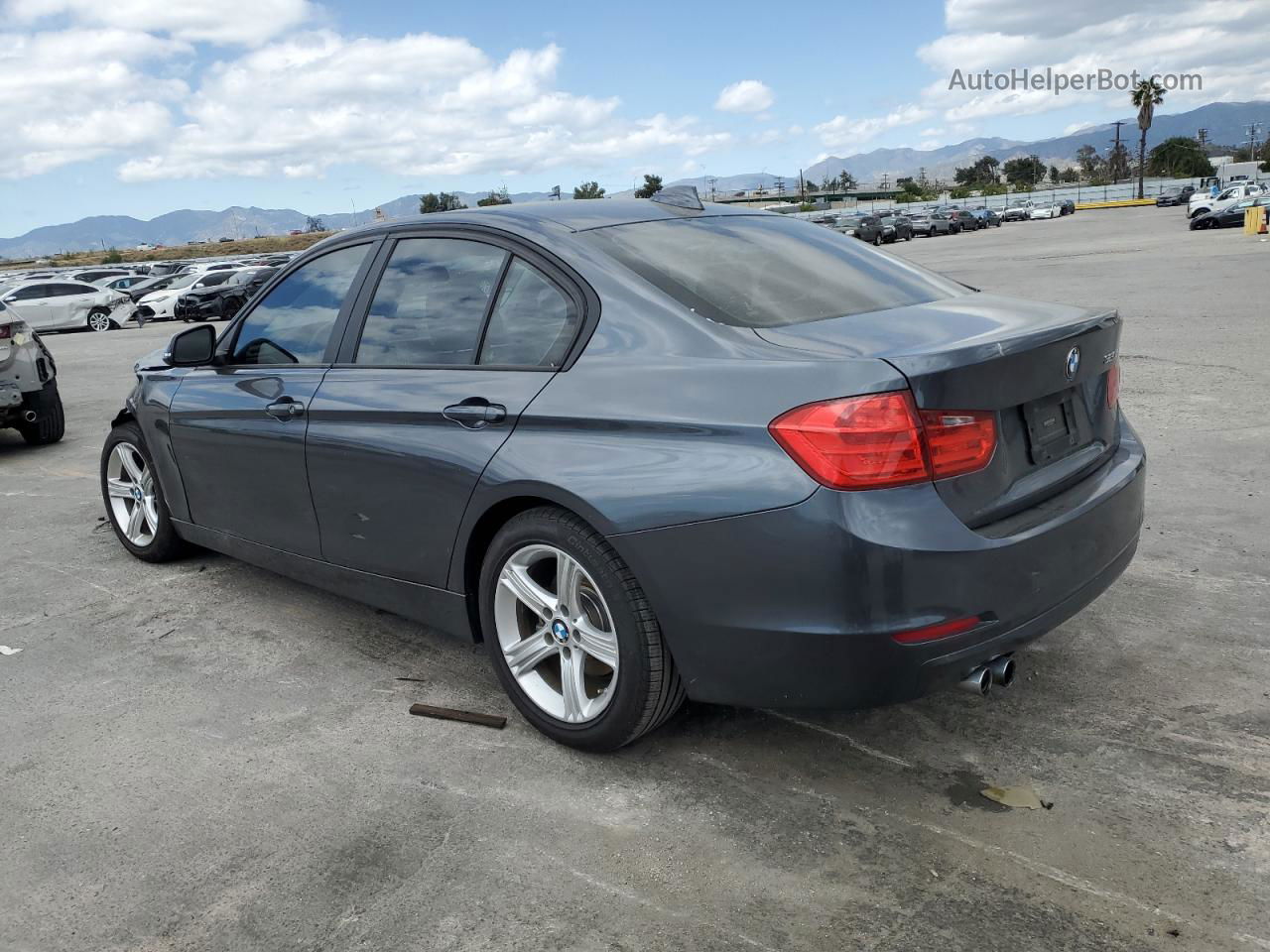 2014 Bmw 328 I Sulev Gray vin: WBA3C1C54EK110589