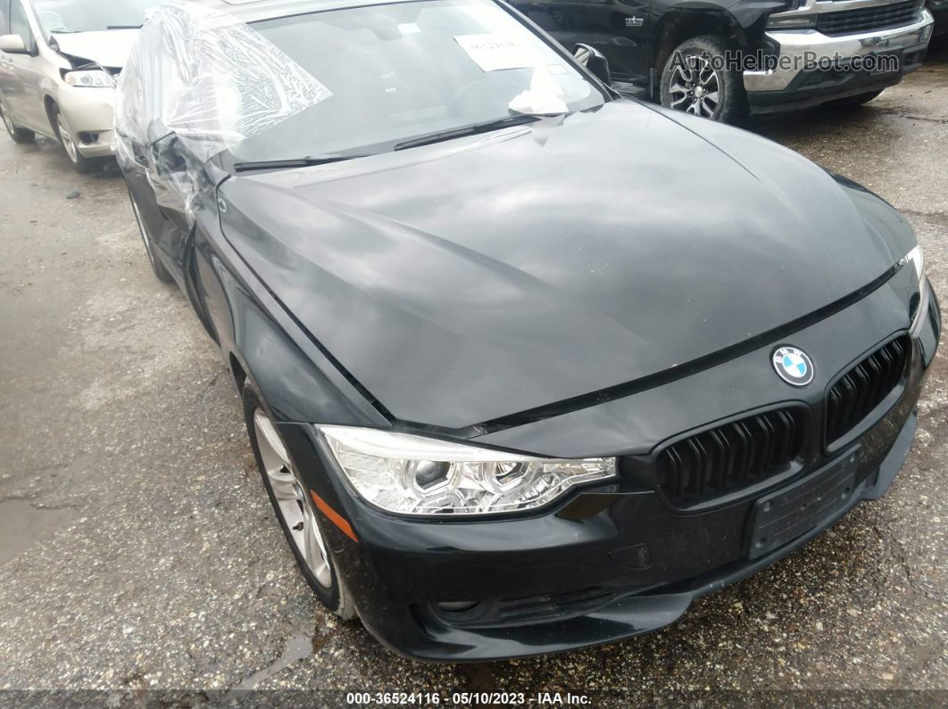 2014 Bmw 328i Черный vin: WBA3C1C54EK114335