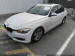 2014 Bmw 3 Series 328i White vin: WBA3C1C54EK114626