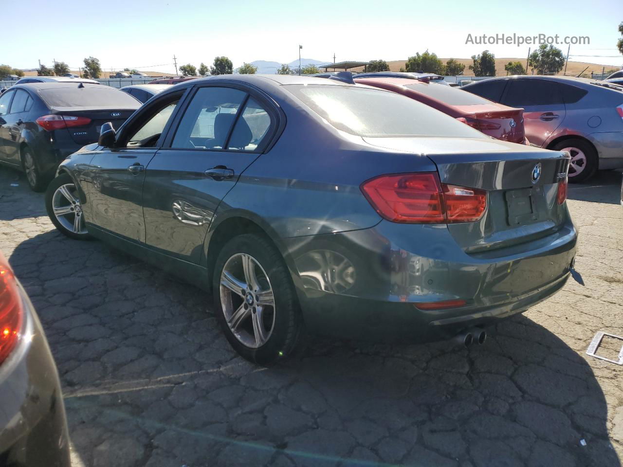 2014 Bmw 328 I Sulev Gray vin: WBA3C1C54EK117526