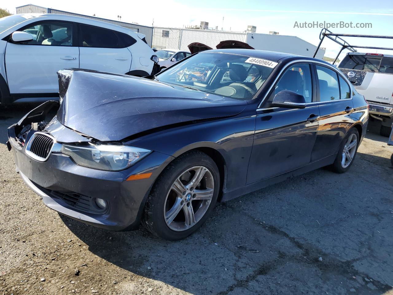 2015 Bmw 328 I Sulev Blue vin: WBA3C1C54FK119259