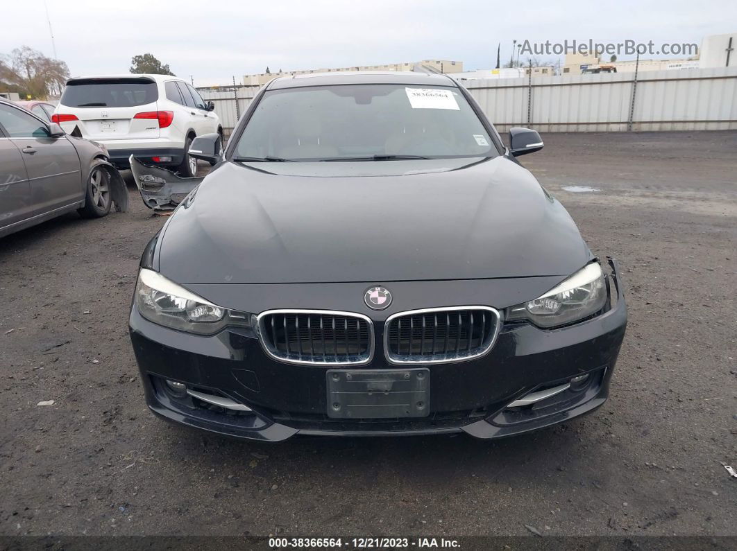 2015 Bmw 3 Series 328i Черный vin: WBA3C1C54FK122002