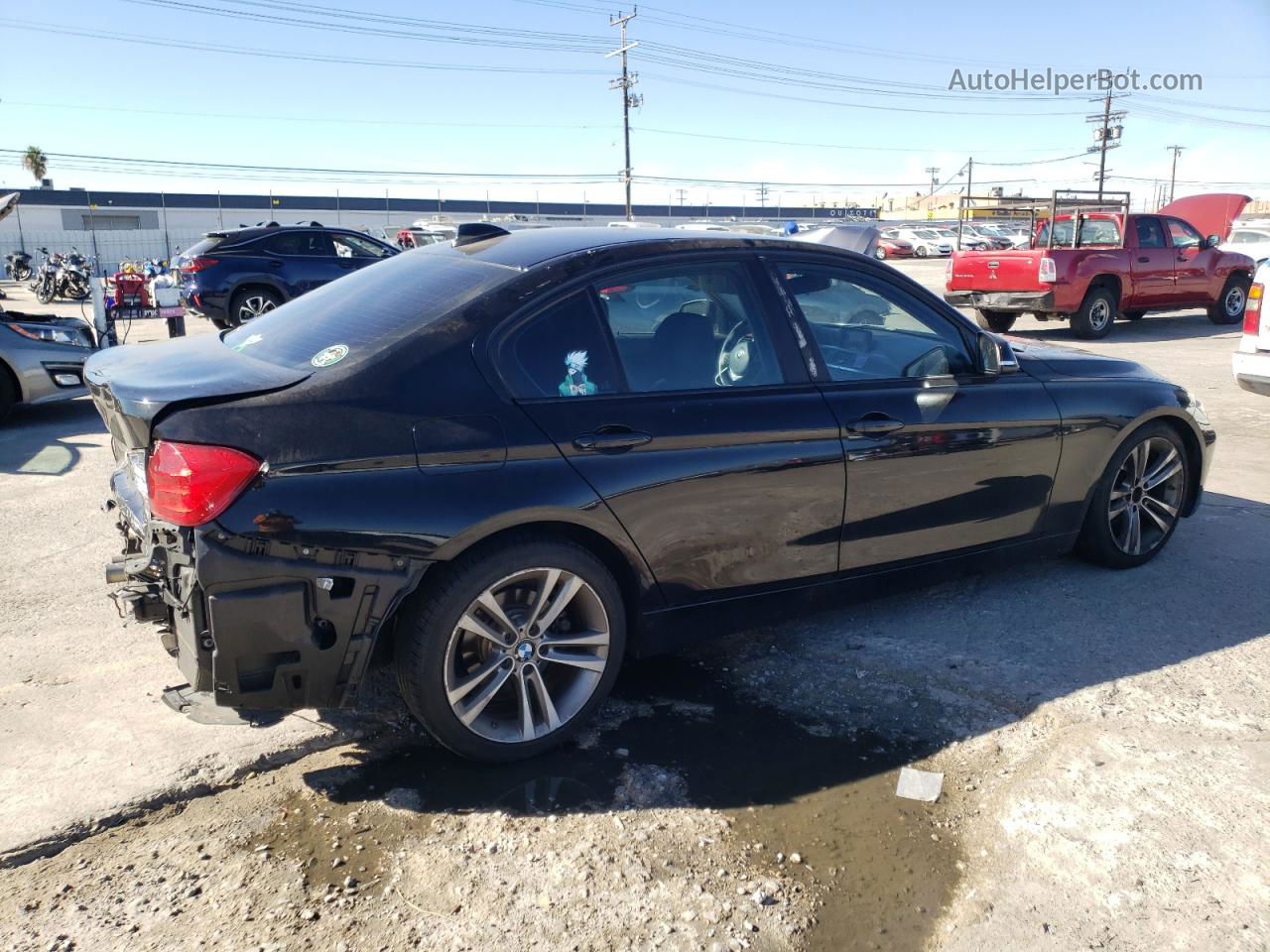 2015 Bmw 328 I Sulev Black vin: WBA3C1C54FP116929