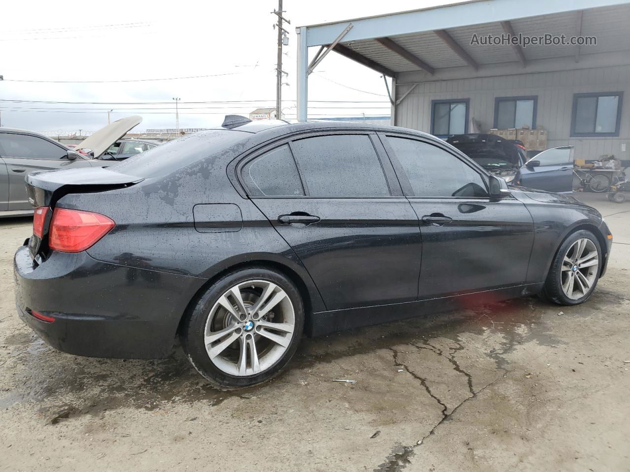 2012 Bmw 328 I Sulev Черный vin: WBA3C1C55CF430008