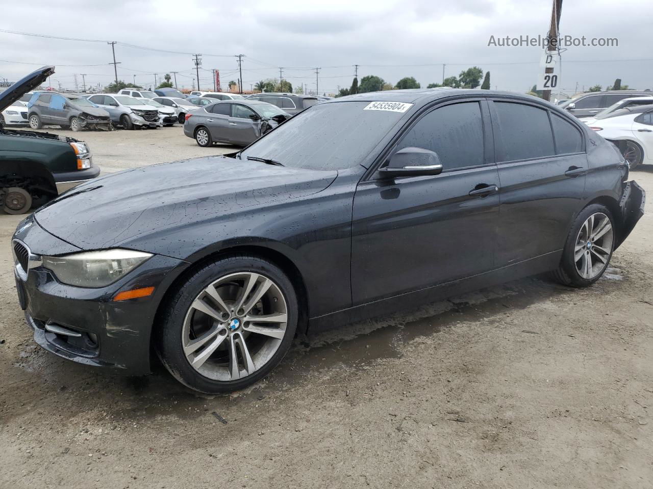 2012 Bmw 328 I Sulev Black vin: WBA3C1C55CF430008