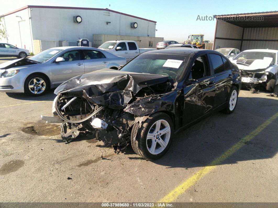 2012 Bmw 328i Black vin: WBA3C1C55CF430347