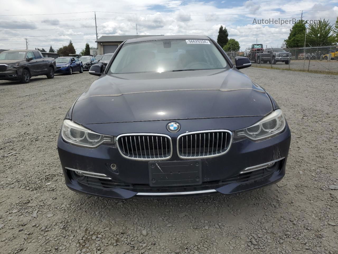 2012 Bmw 328 I Sulev Blue vin: WBA3C1C55CF431031