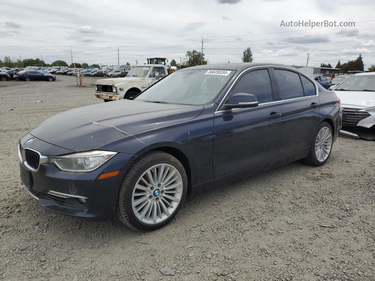 2012 Bmw 328 I Sulev Blue vin: WBA3C1C55CF431031