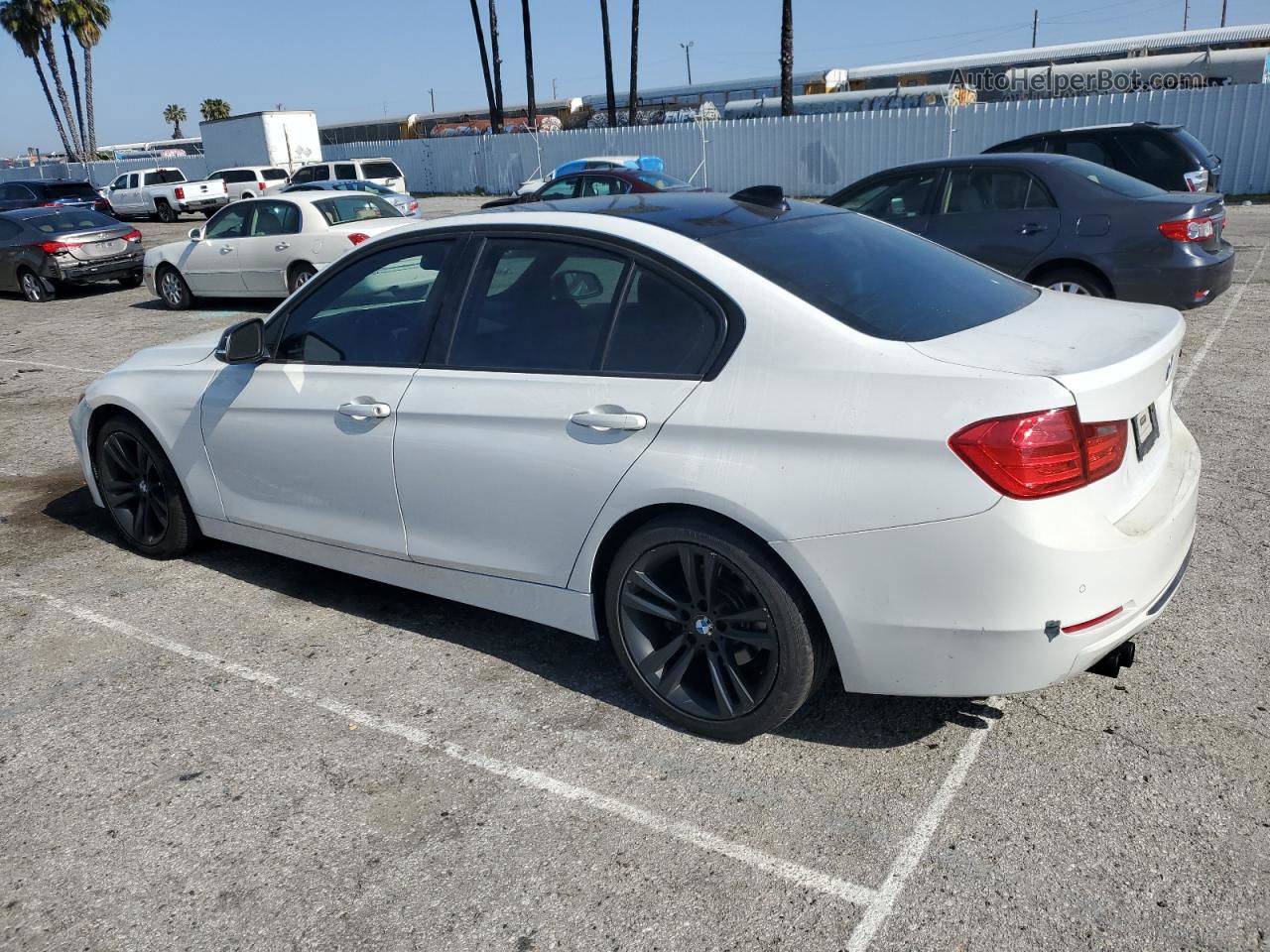 2012 Bmw 328 I Sulev White vin: WBA3C1C55CF431885