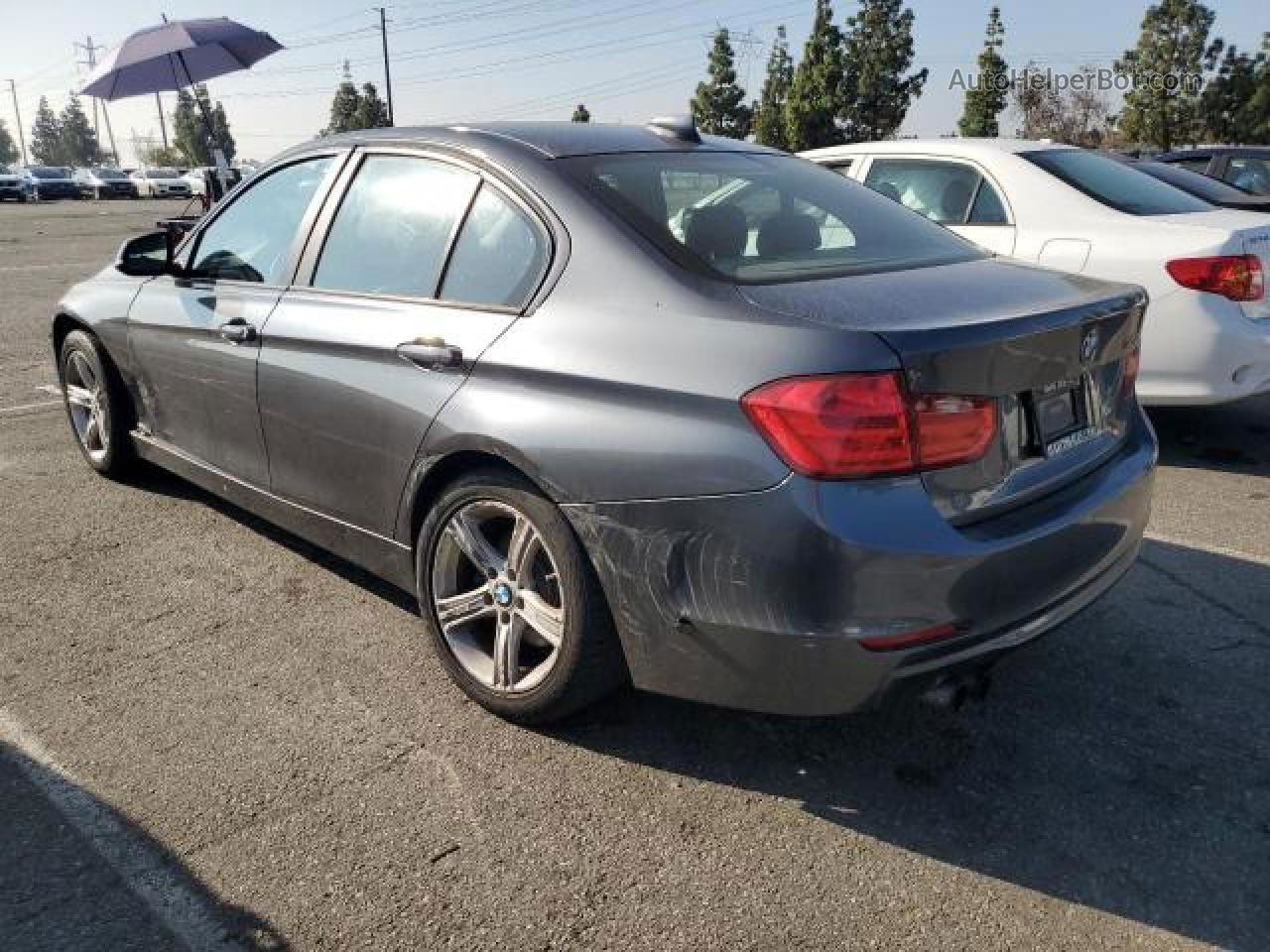 2012 Bmw 328 I Sulev Gray vin: WBA3C1C55CF432194