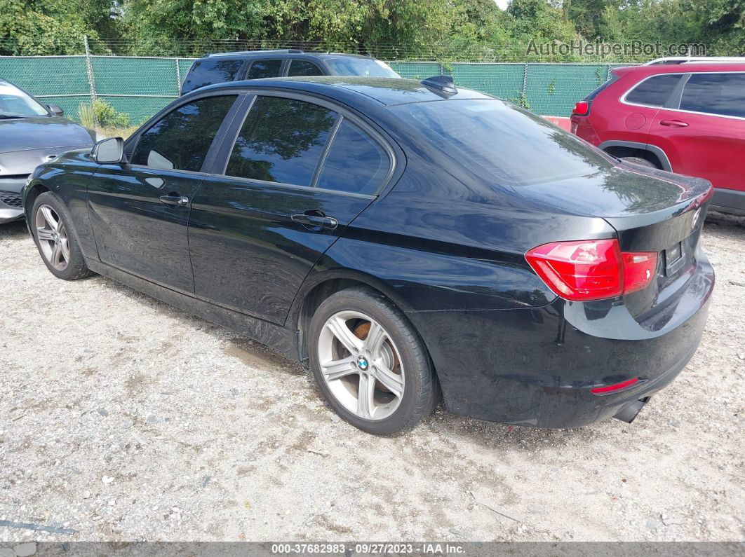 2012 Bmw 3 Series 328i Black vin: WBA3C1C55CF432244