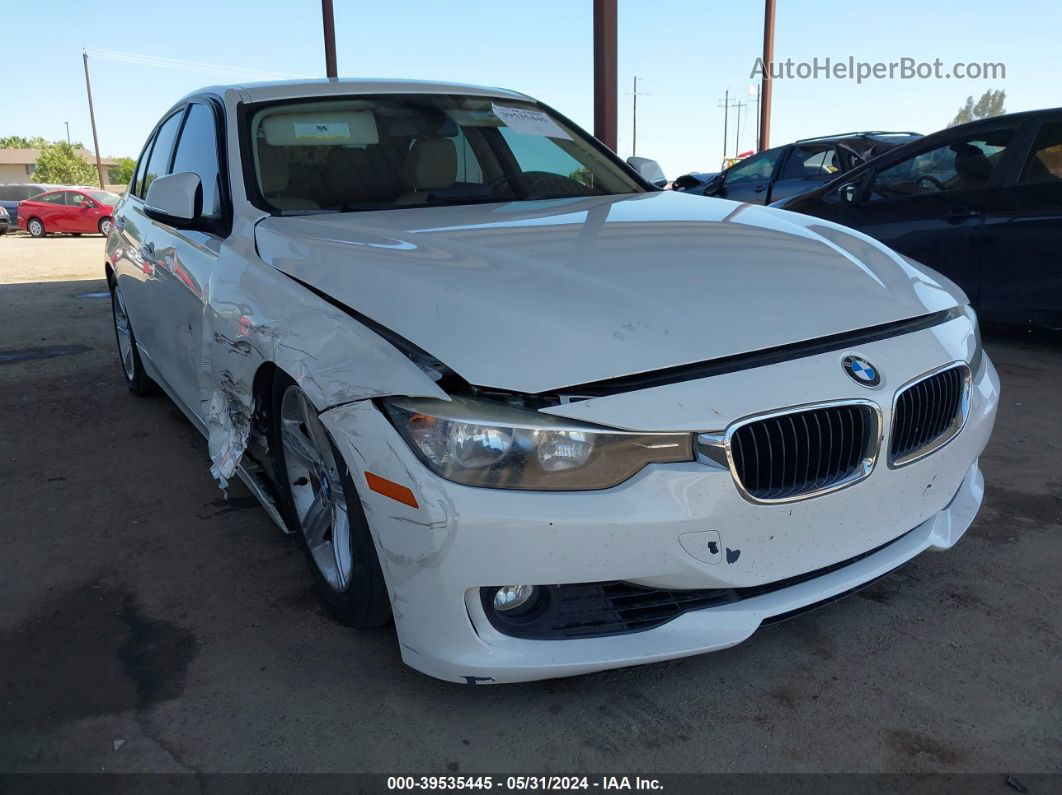 2012 Bmw 328i   White vin: WBA3C1C55CF433443