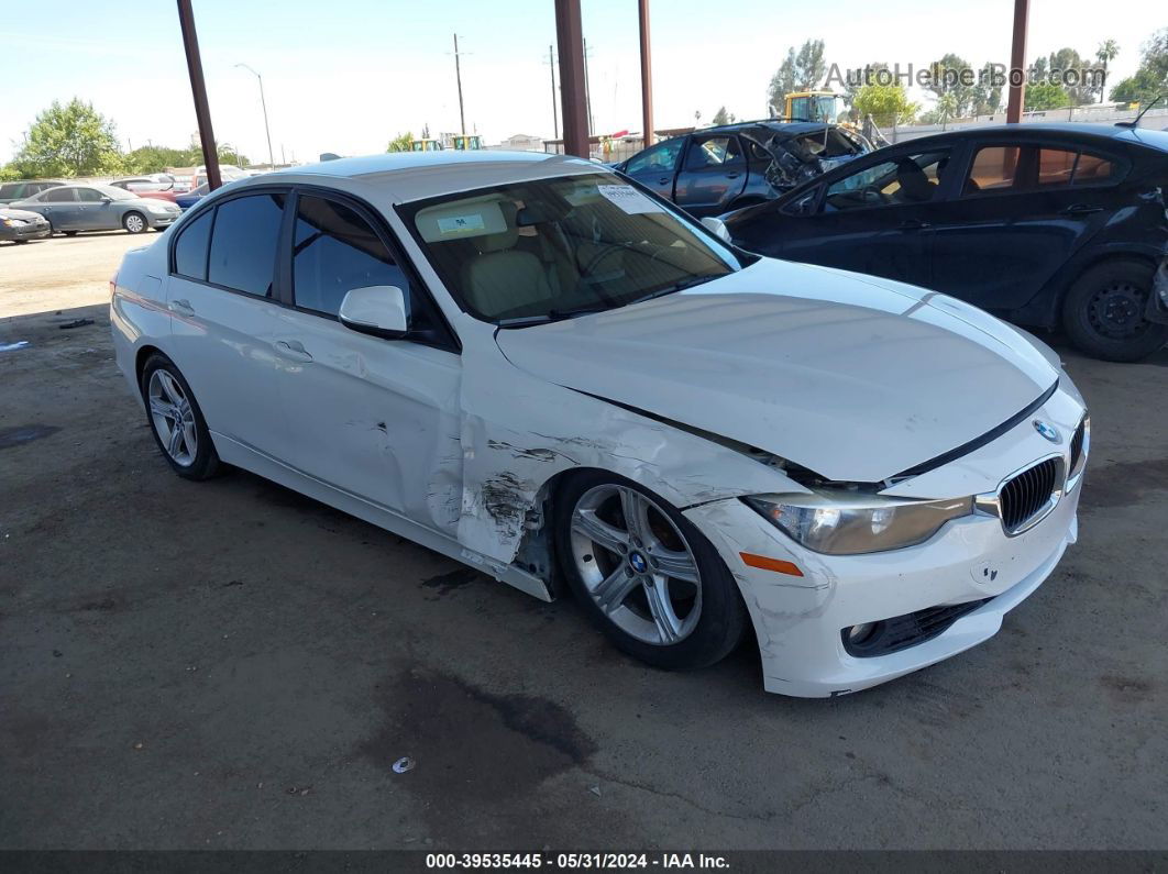 2012 Bmw 328i   White vin: WBA3C1C55CF433443