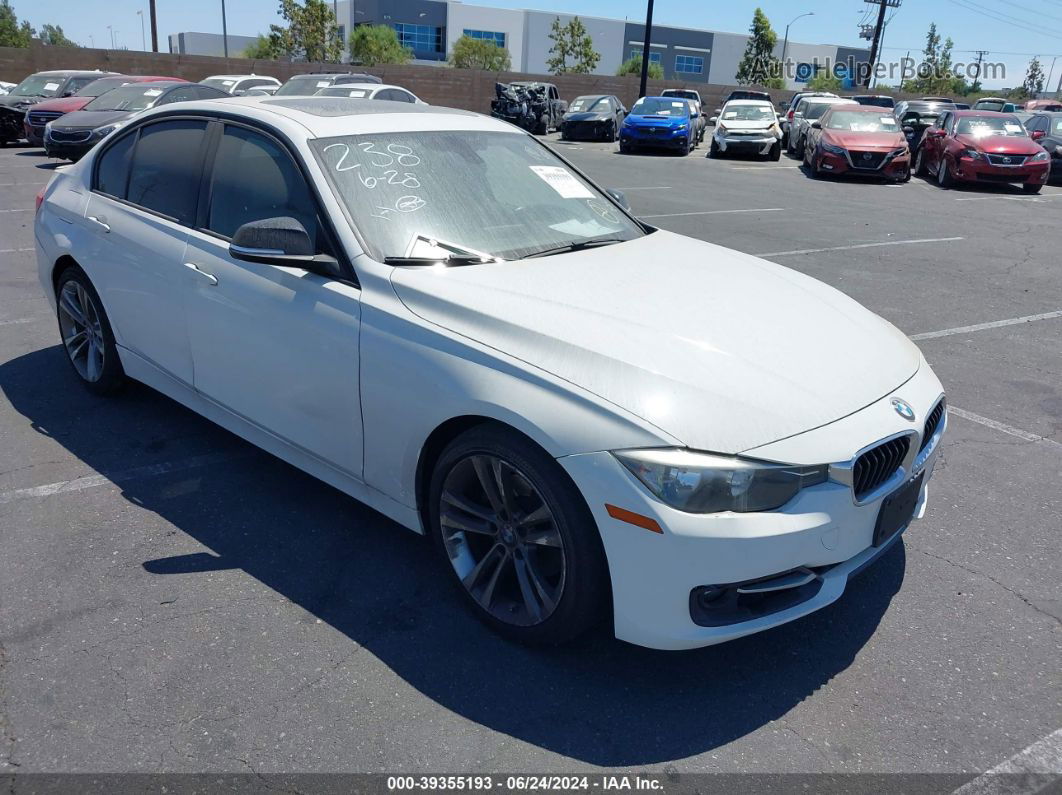 2012 Bmw 328i   White vin: WBA3C1C55CF434429