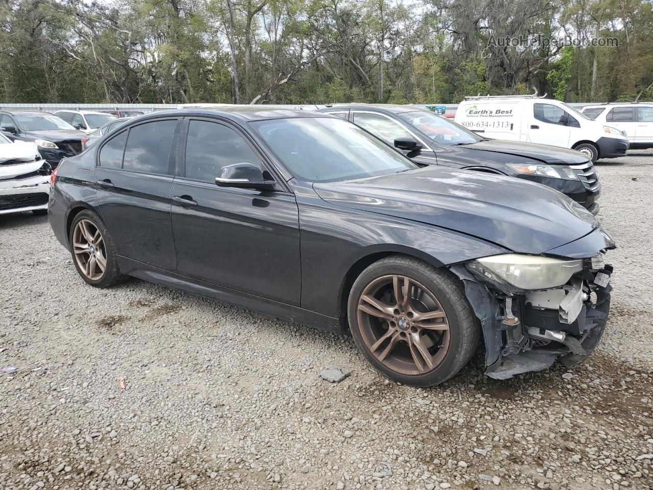 2013 Bmw 328 I Sulev Black vin: WBA3C1C55DF442452