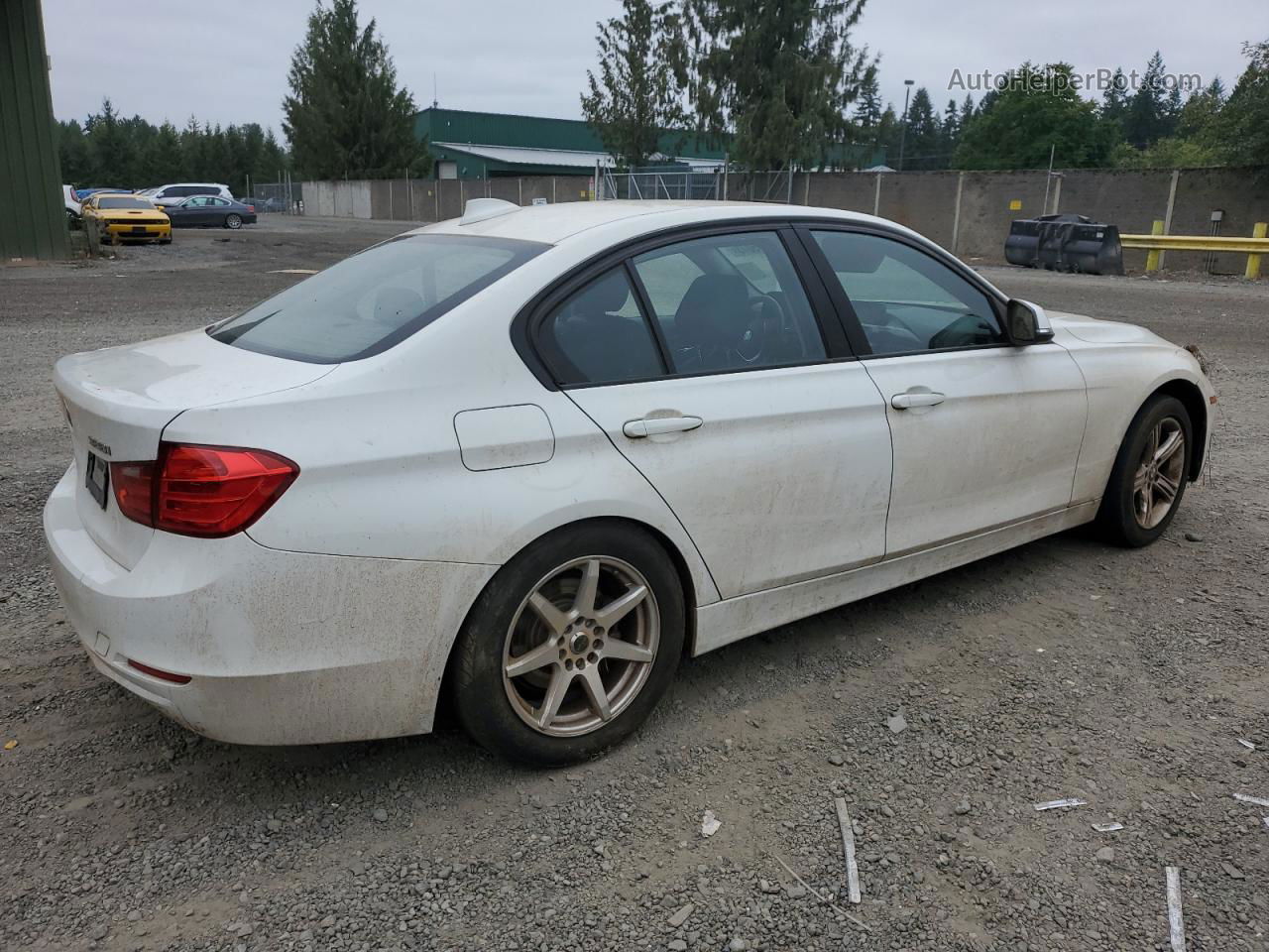 2014 Bmw 328 I Sulev Белый vin: WBA3C1C55EK107829