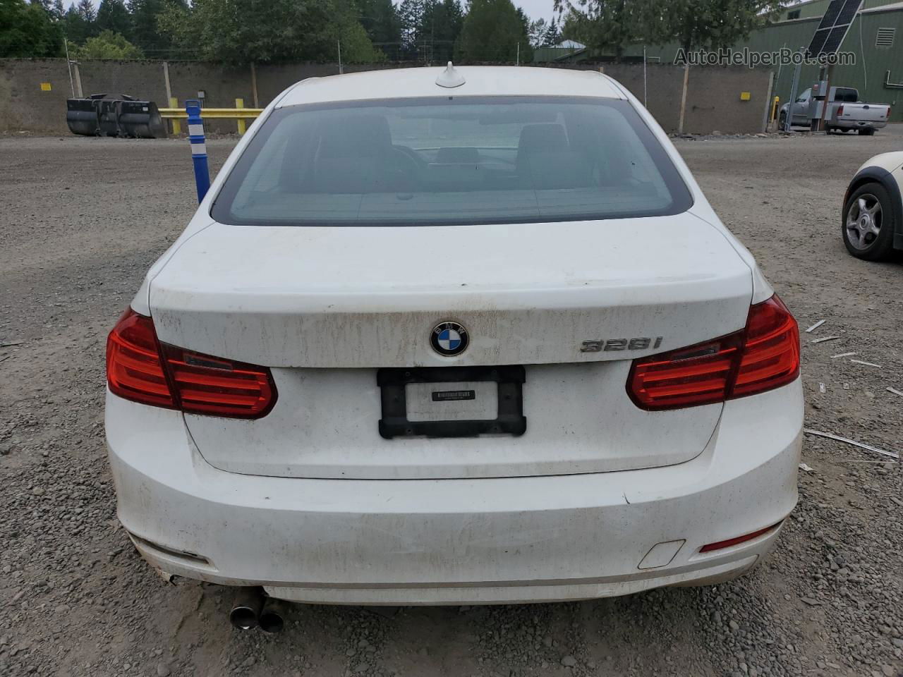 2014 Bmw 328 I Sulev White vin: WBA3C1C55EK107829