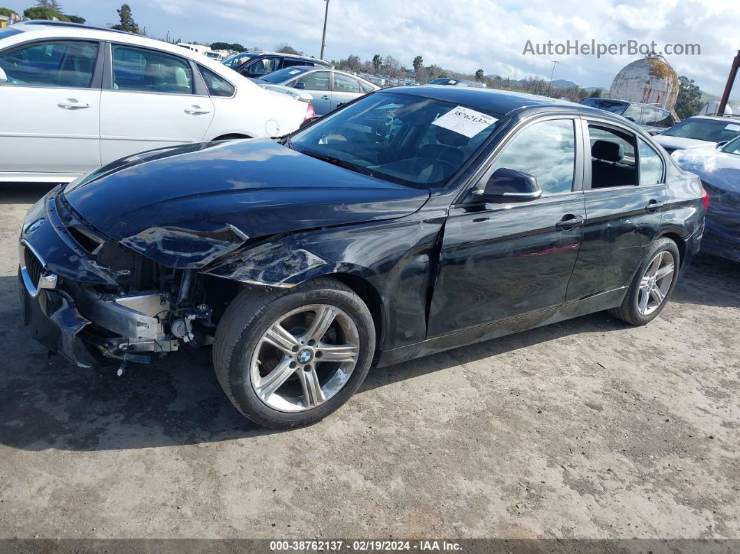 2014 Bmw 328i   Black vin: WBA3C1C55EK112710