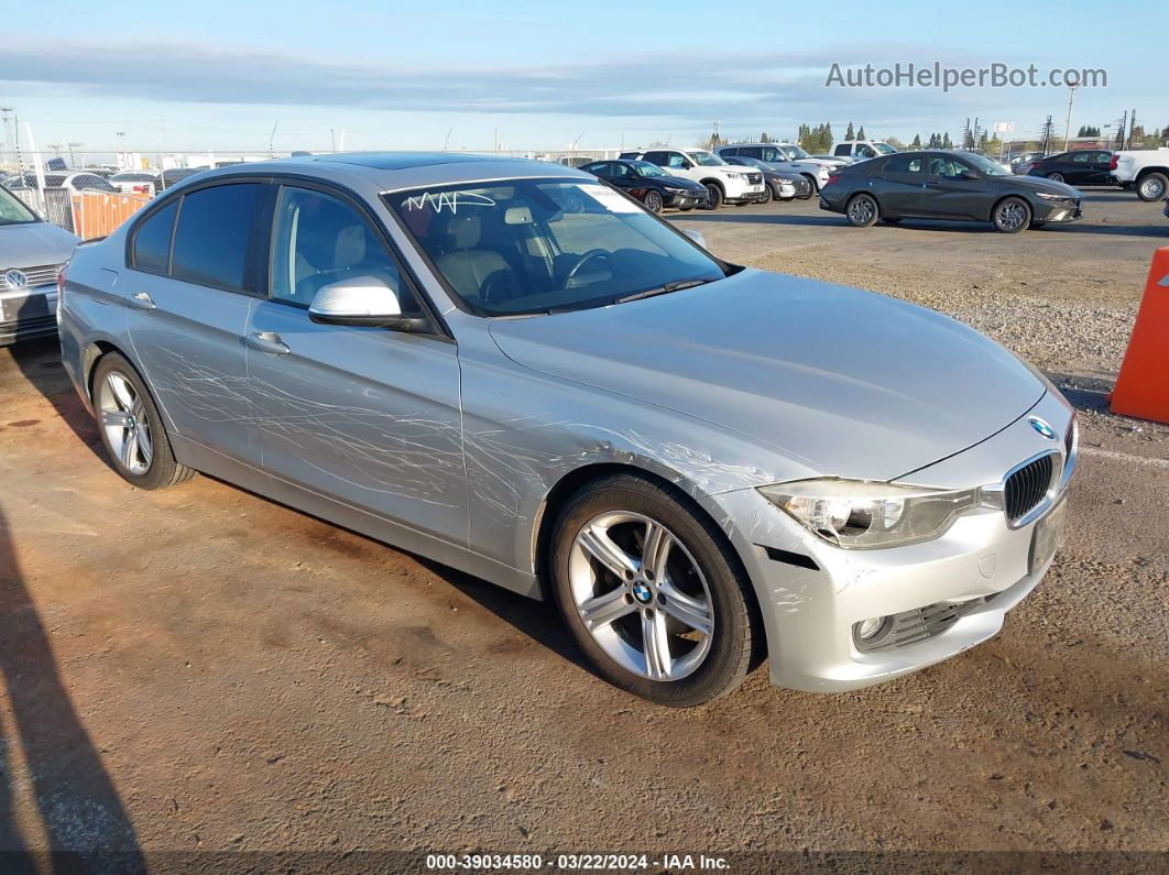 2015 Bmw 328i   Silver vin: WBA3C1C55FP853265