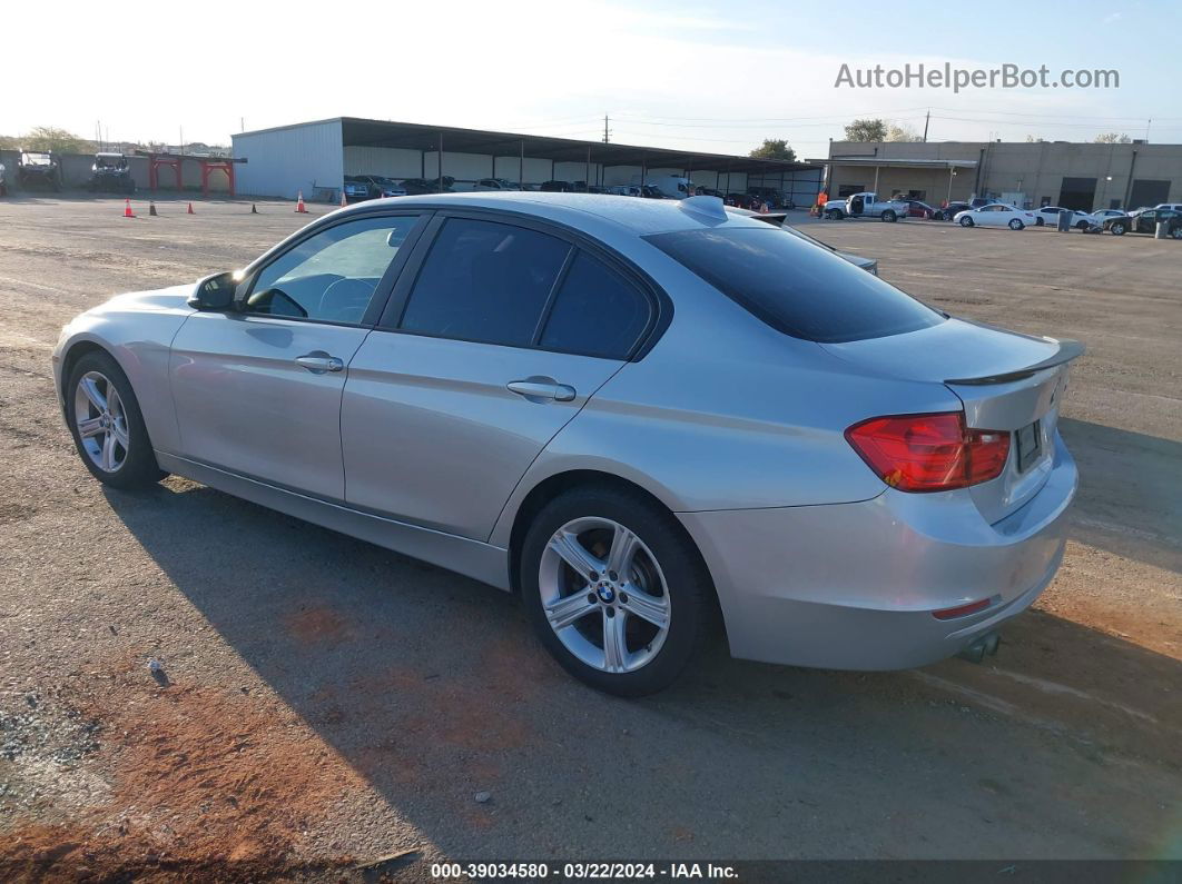 2015 Bmw 328i   Silver vin: WBA3C1C55FP853265