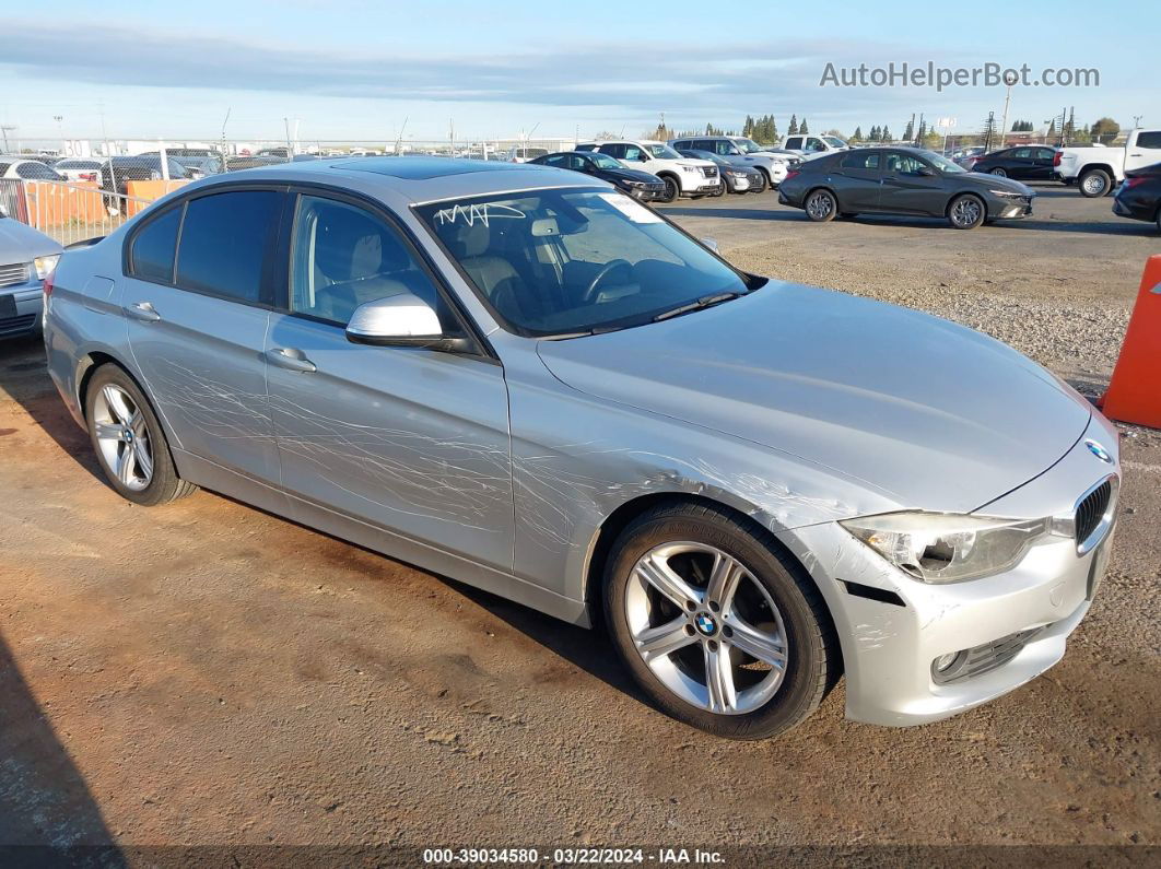 2015 Bmw 328i   Silver vin: WBA3C1C55FP853265