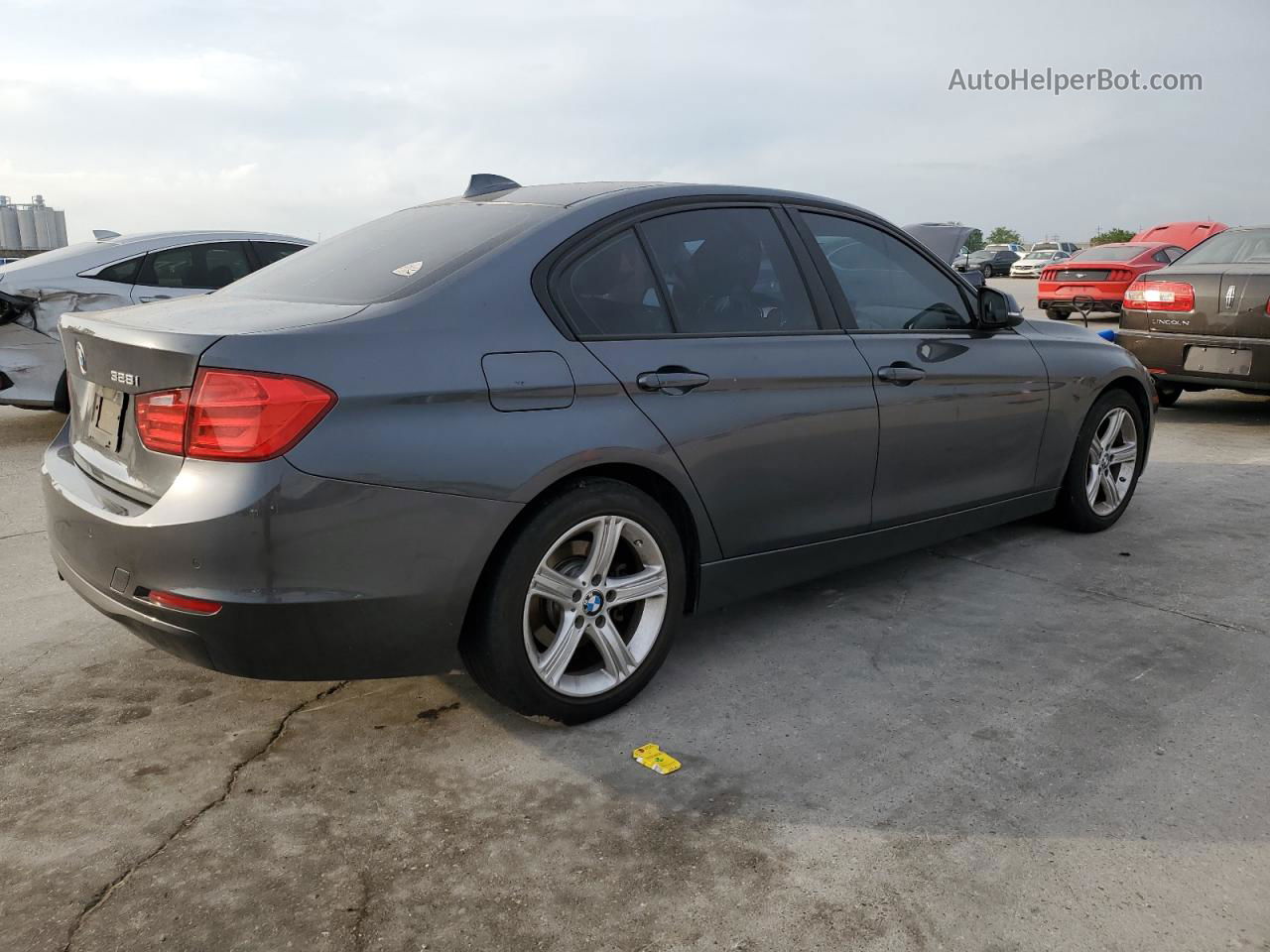 2015 Bmw 328 I Sulev Gray vin: WBA3C1C55FP854092