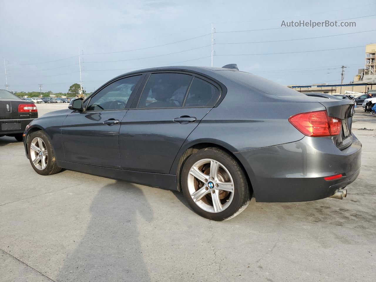 2015 Bmw 328 I Sulev Gray vin: WBA3C1C55FP854092