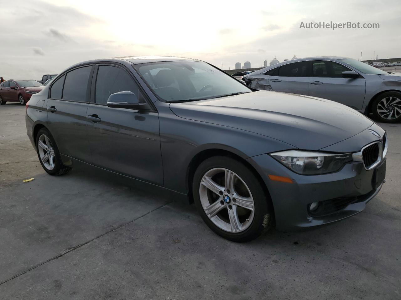 2015 Bmw 328 I Sulev Gray vin: WBA3C1C55FP854092