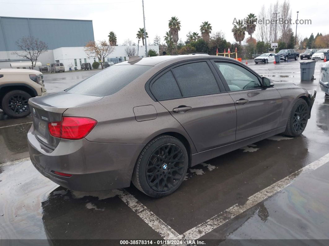 2012 Bmw 328i   Dark Brown vin: WBA3C1C56CF433208