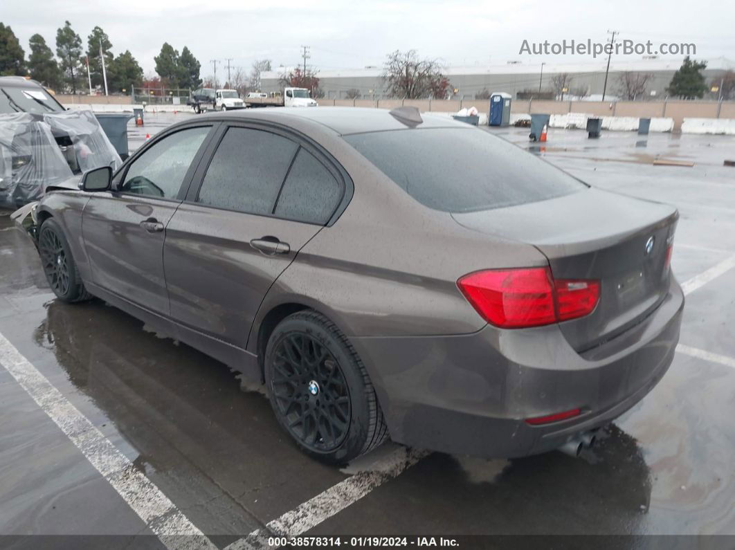 2012 Bmw 328i   Dark Brown vin: WBA3C1C56CF433208