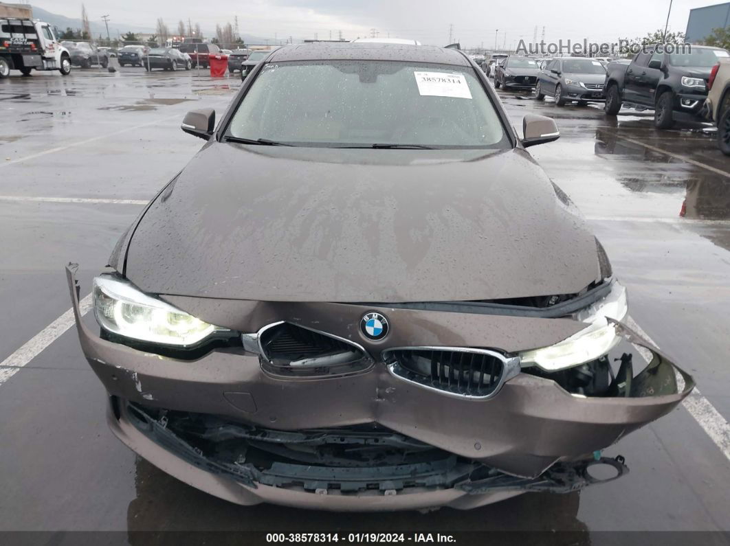 2012 Bmw 328i   Dark Brown vin: WBA3C1C56CF433208