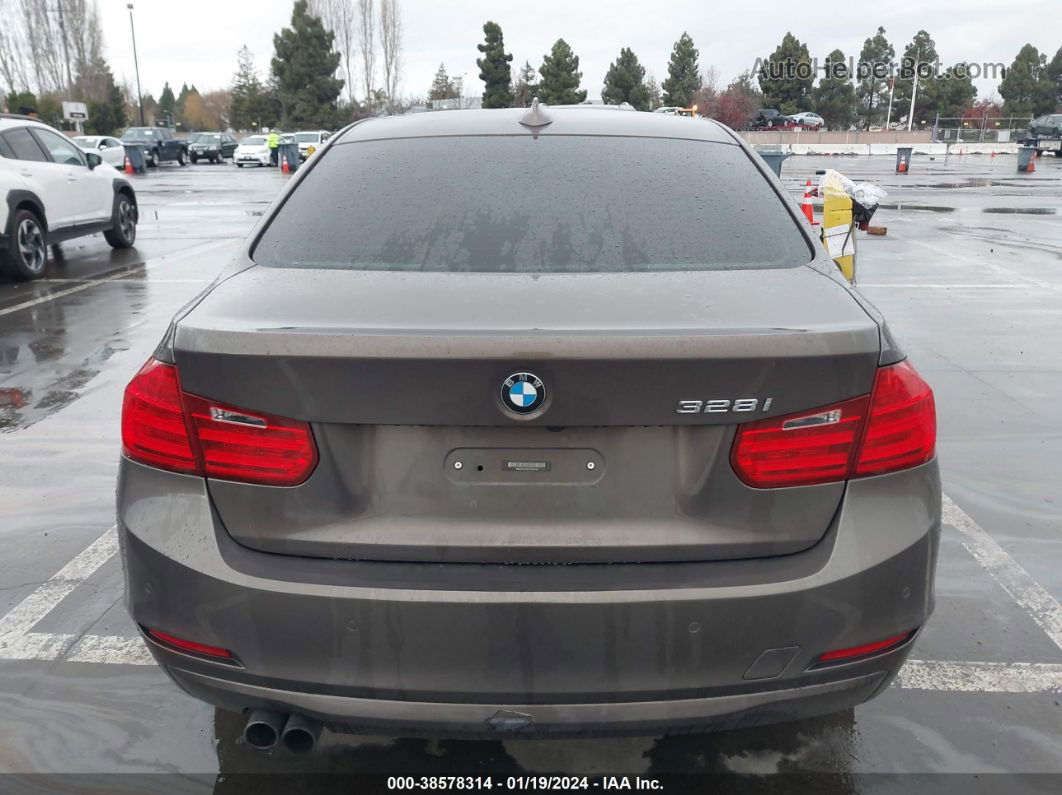 2012 Bmw 328i   Dark Brown vin: WBA3C1C56CF433208