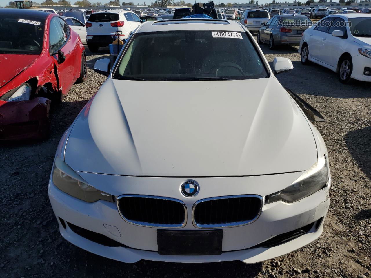 2012 Bmw 328 I Sulev White vin: WBA3C1C56CF433550