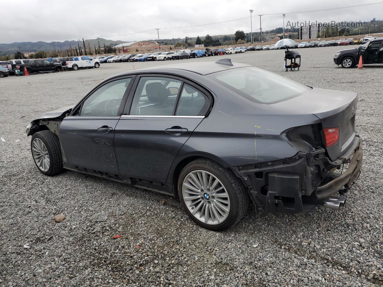 2013 Bmw 328 I Sulev Charcoal vin: WBA3C1C56DF437440