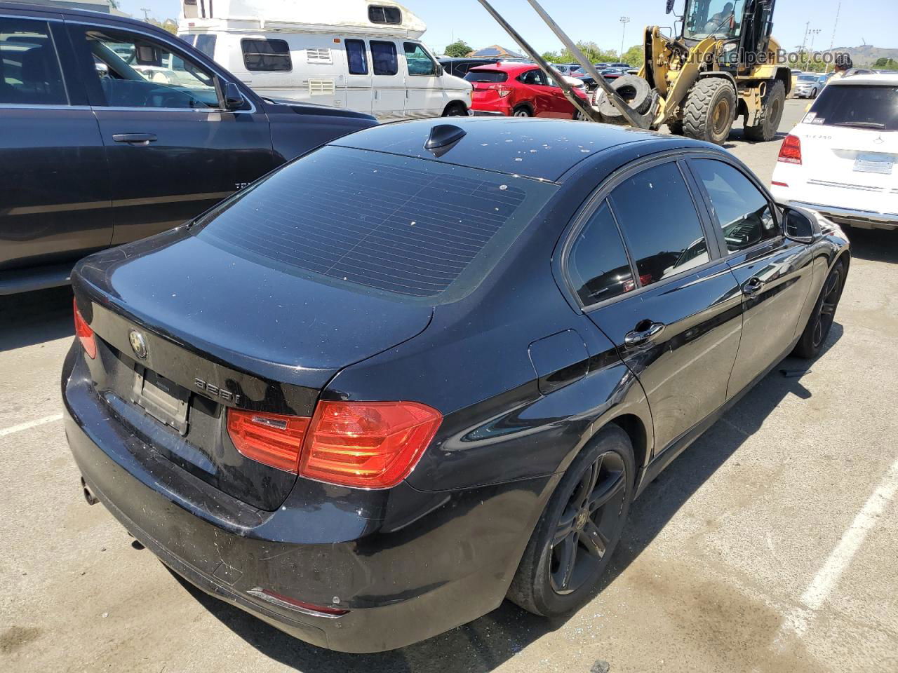 2014 Bmw 328 I Sulev Black vin: WBA3C1C56EK105958