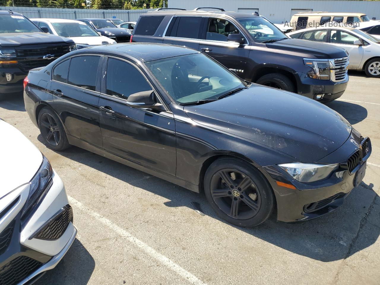 2014 Bmw 328 I Sulev Black vin: WBA3C1C56EK105958