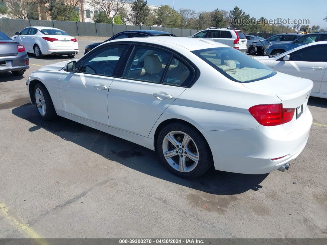 2014 Bmw 328i   White vin: WBA3C1C56EK109640