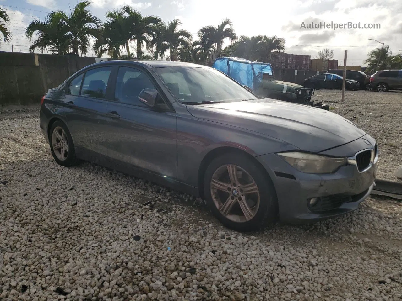 2014 Bmw 328 I Sulev Charcoal vin: WBA3C1C56EK113865