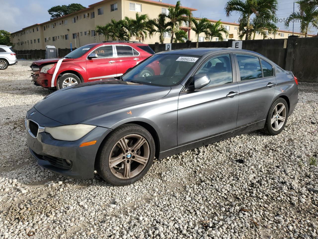 2014 Bmw 328 I Sulev Charcoal vin: WBA3C1C56EK113865