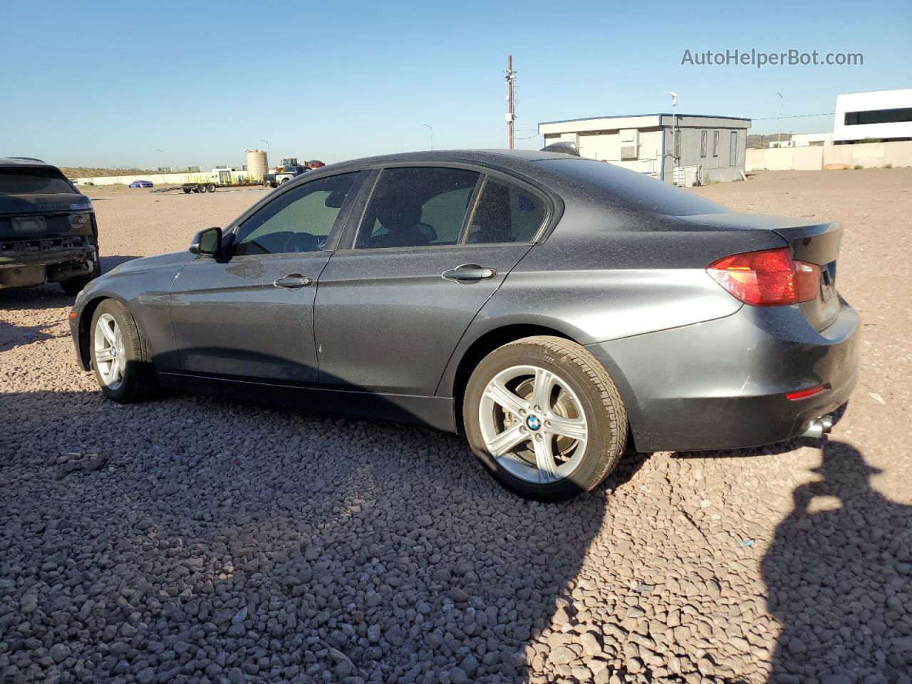 2014 Bmw 328 I Sulev Gray vin: WBA3C1C56EK115292