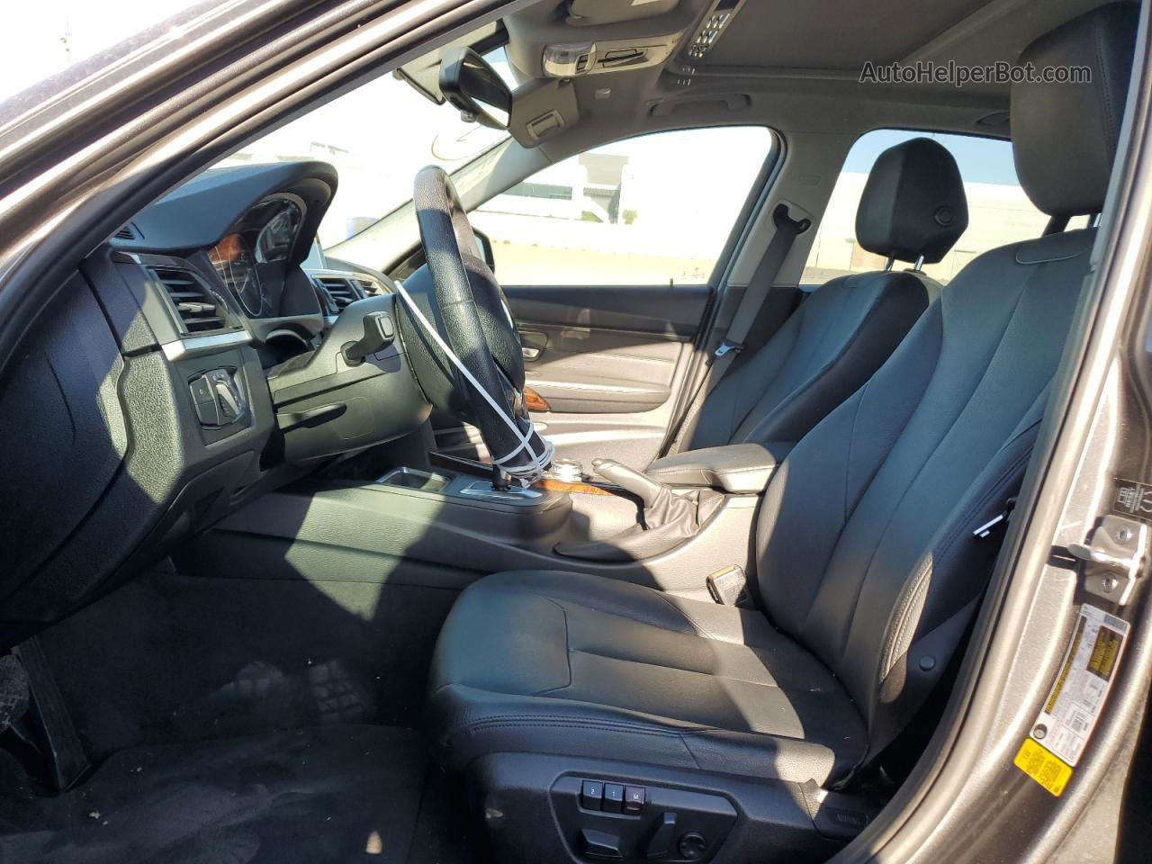 2014 Bmw 328 I Sulev Gray vin: WBA3C1C56EK115292