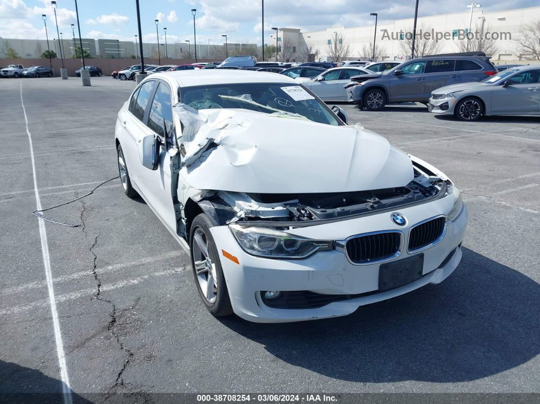 2015 Bmw 328i   Белый vin: WBA3C1C56FK118310