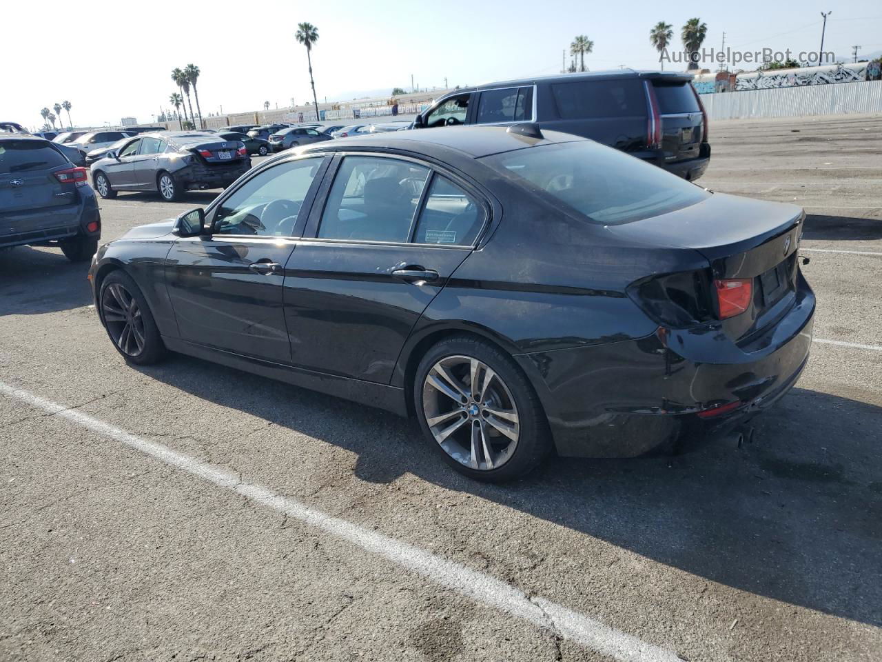 2015 Bmw 328 I Sulev Black vin: WBA3C1C56FK122342