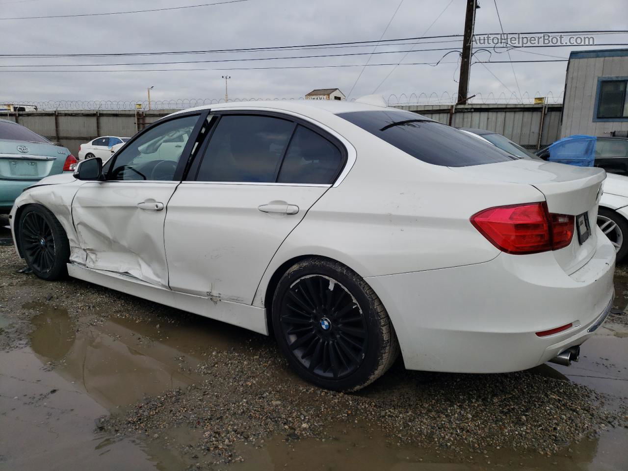 2012 Bmw 328 I Sulev White vin: WBA3C1C57CF430950