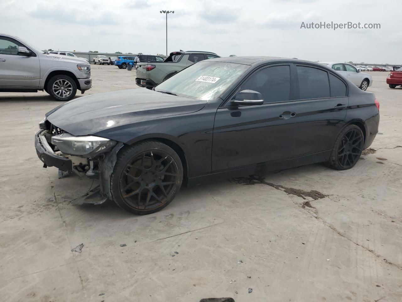 2012 Bmw 328 I Sulev Black vin: WBA3C1C57CF433315