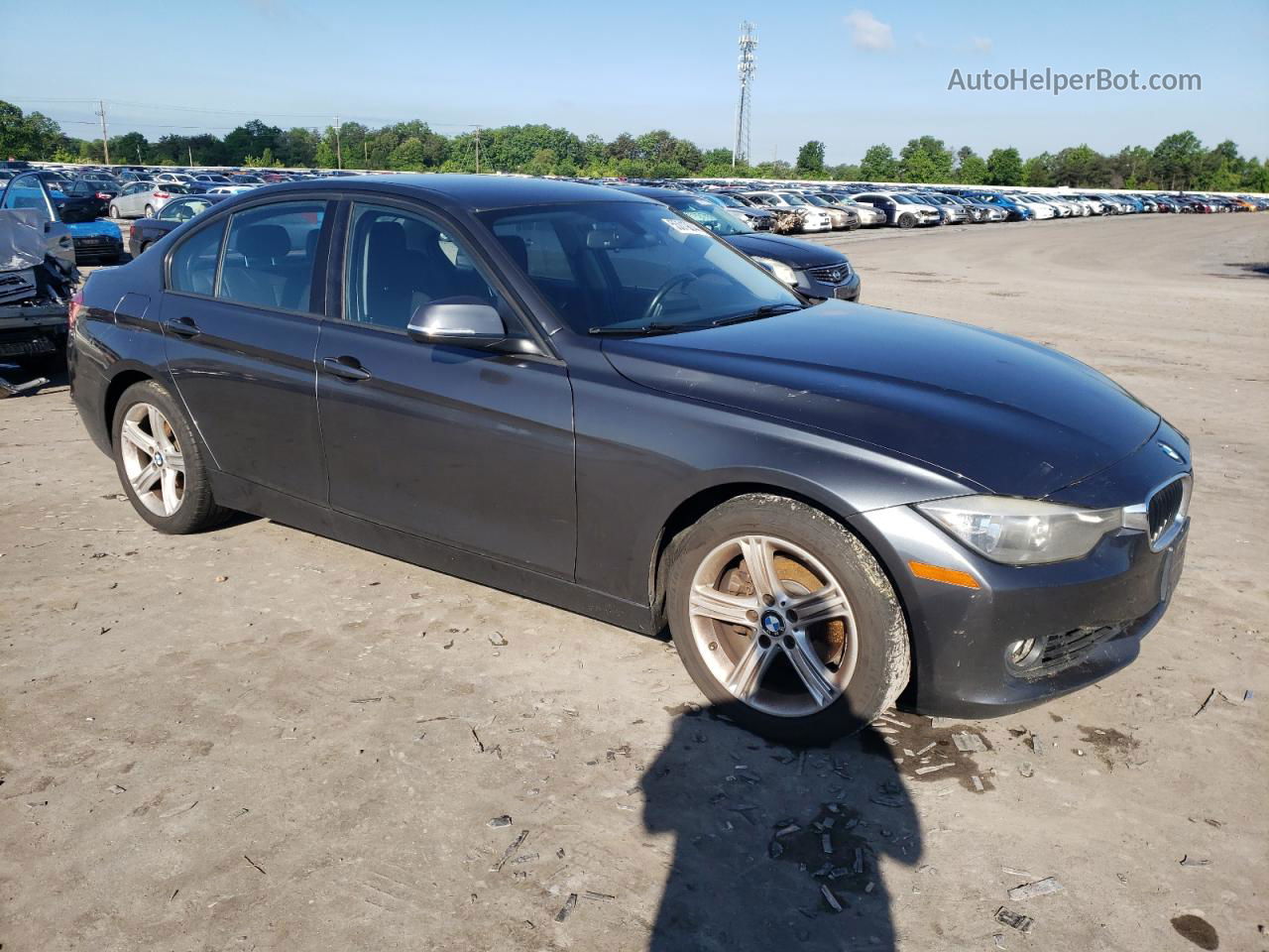 2013 Bmw 328 I Sulev Blue vin: WBA3C1C57DF435907