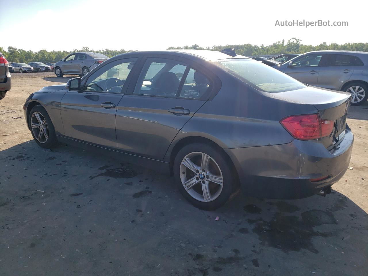 2013 Bmw 328 I Sulev Blue vin: WBA3C1C57DF435907