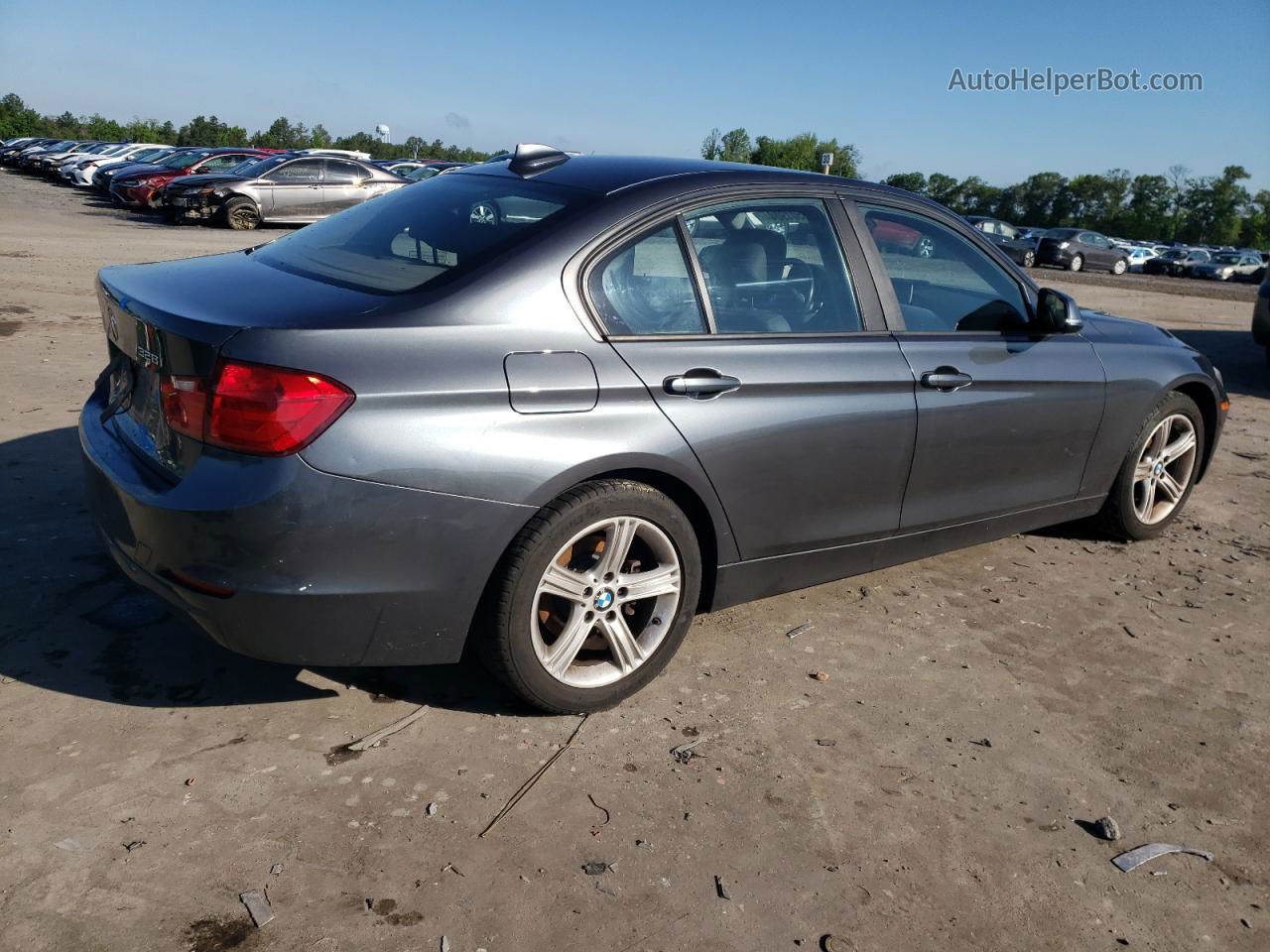 2013 Bmw 328 I Sulev Blue vin: WBA3C1C57DF435907